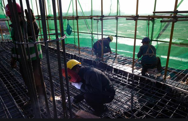 雄安悅?cè)莨珗@建設(shè)現(xiàn)場(chǎng)